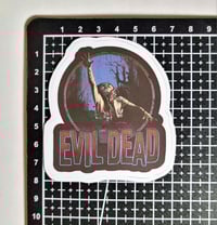 Image 2 of Blue Evil Dead Matte Vinyl Sticker