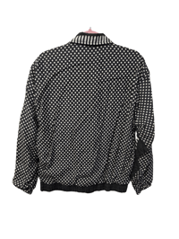 Image 2 of Black/White Polkadot Track Jacket
