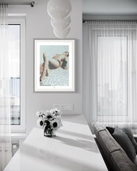 Image 2 of RAINDROPS ON NUDE (24X18)