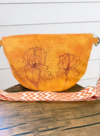 Image 2 of Orange Tennessee Iris Purse