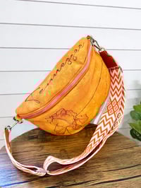 Image 3 of Orange Tennessee Iris Purse