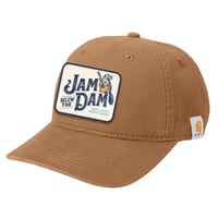 Brown Carhartt® Cotton Canvas Patch Cap - ONLINE ONLY