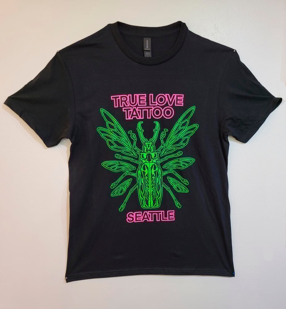 Image of True Love Tattoo Beetle T-Shirt