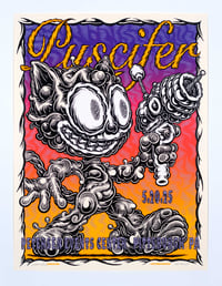 Puscifer Gig-Poster: Pittsburgh, 2025 (Main Edition/Hand Painted Multiple)