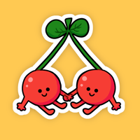 Cherry Friends Sticker