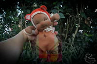 Image 2 of Slightly- 8 inch natural fibers baby boy doll