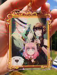 Image 1 of Spy x Family Double Life Portrait Keychain