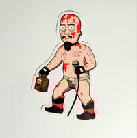 Image 1 of Family Guy Style GG Allin Murder Junkies Die Cut Glossy Finish Vinyl Sticker