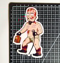Image 2 of Family Guy Style GG Allin Murder Junkies Die Cut Glossy Finish Vinyl Sticker