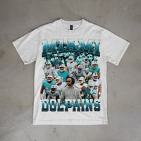 Image 2 of Miami Dolphins Retro-Inspired T-Shirt – Vintage Style Football Tee