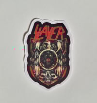 Image 1 of Slayer Eagle Emblem Matte Vinyl Sticker