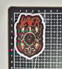 Image 2 of Slayer Eagle Emblem Matte Vinyl Sticker