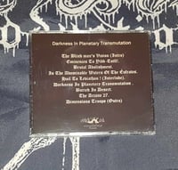 Image 2 of ABOMINABLOOD - Darkness in Planetary Transmutation - CD