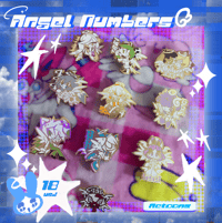 Image 1 of Angel Number Gaurdians Enamel Pin Set 