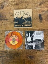 Image 3 of dig - sunset & embury 7 inch split single