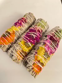 🔮 Floral Smudge Stick: Cleanse, Center, Call It Back