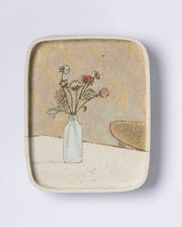 Image of Vintage Vessel #1 – ceramic wallplate artwork