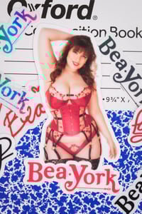 Image 1 of Red Bea York Sticker