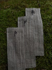 Image 12 of Hand-Embroidered Nettle Rune Bookmark