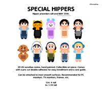 Image 1 of [DECOR] Special Hippers (PREORDER)