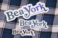 Image 2 of Black Bea York Logo Sticker