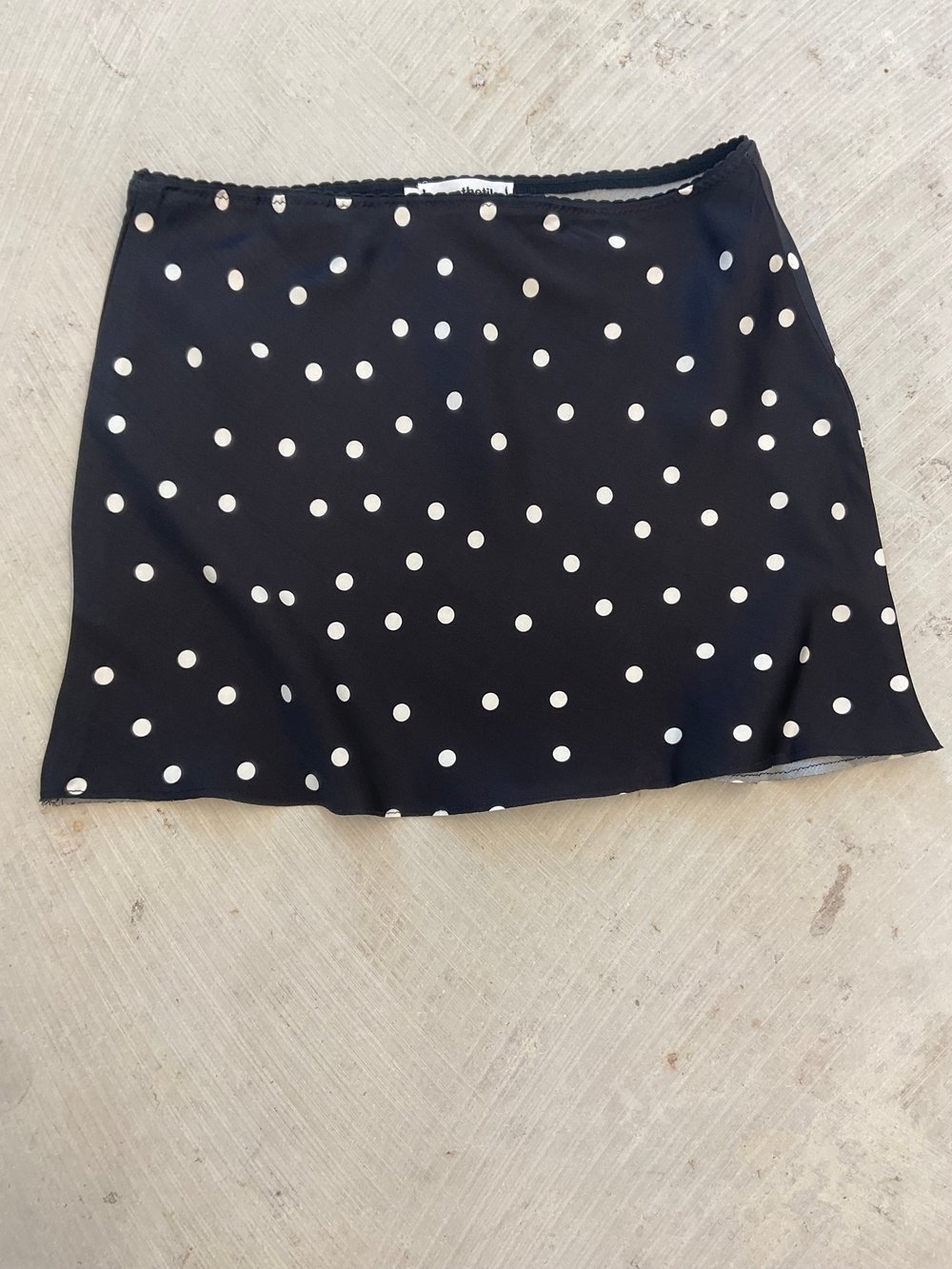A line mini skirt 