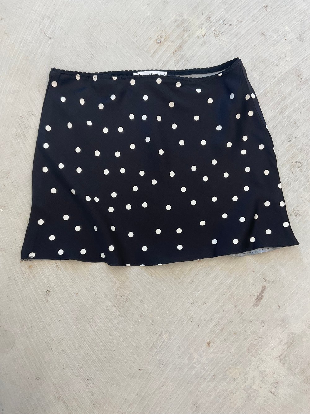 A line mini skirt