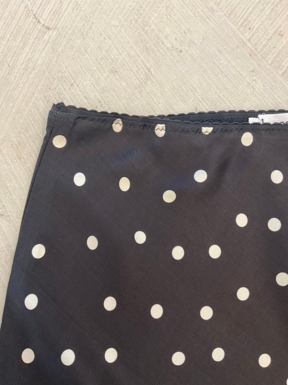A line mini skirt