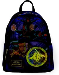 Image 6 of Loungefly Marvel DR Strange Multiverse MINI Backpack