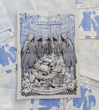Hot Fuzz zine/poster