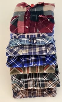 Image 2 of Memory Flowers custom created from a collection of precious Flannelette shirts 
