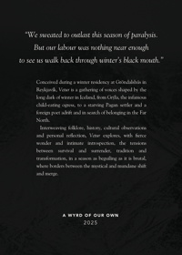 Image 13 of DIGITAL Edition of Vetur: Poems & Photographs by Katie Metcalfe