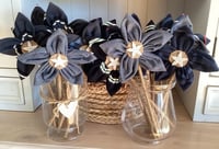 Image 3 of Memory Flowers custom created from a collection of precious polos