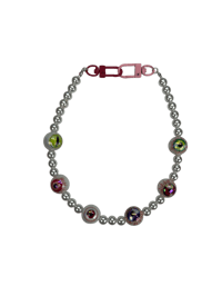 Image 1 of Eyeball & Pearl Choker / Bag Chain