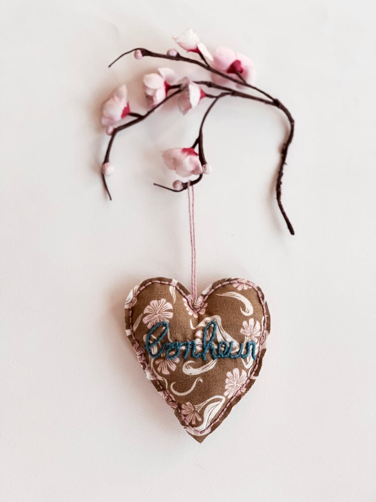 Image of Broderie - Cœur Bonheur 