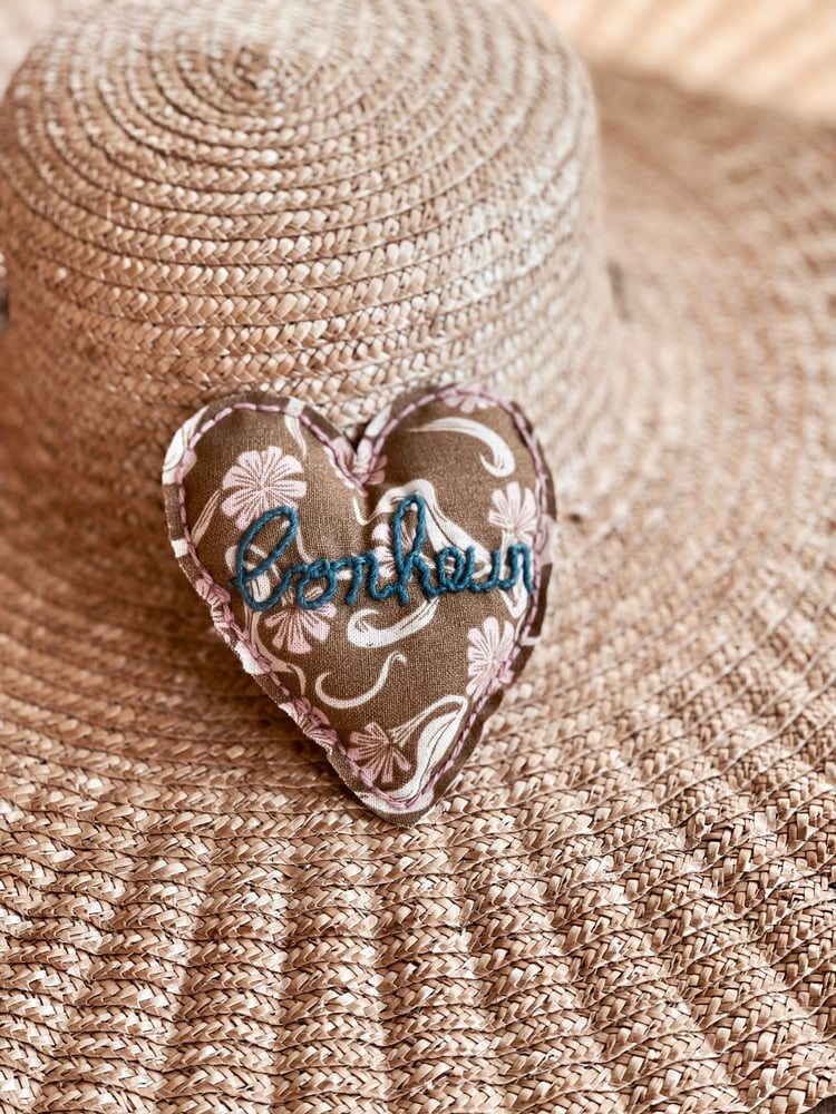 Image of Broderie - Cœur Bonheur 