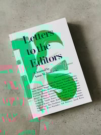Image 1 of Letters to the Editors. A Journal by Anna M. Szaflarski (ed.)