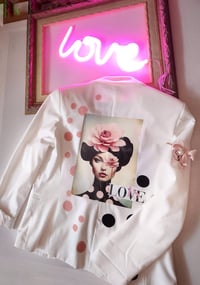 Image 4 of BLAZER BLANCA FLORA NOIR