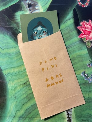 "Pond Pixi" // Original Miniature Painting. ++FREE INTERNATIONAL SHIPPING++