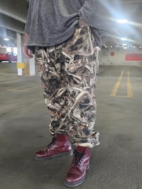 Image 2 of Bone Camo Harem Cargos