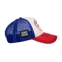 Image 3 of Gorra King Kerosin Redondo Beach beige/red