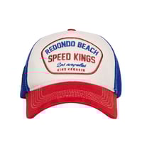 Image 2 of Gorra King Kerosin Redondo Beach beige/red