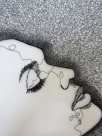Image 2 of Negative Space Face Wall Hanging
