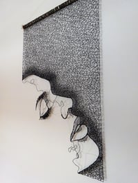 Image 3 of Negative Space Face Wall Hanging