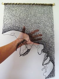 Image 5 of Negative Space Face Wall Hanging