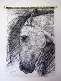 Image 1 of Horse Head Wall Hanging