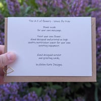 Image 2 of Paint your own greeting card - Venus fly trap