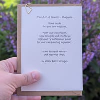 Image 3 of Paint your own greeting card - Magnolia
