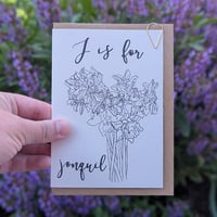 Image 2 of Paint your own greeting card - Jonquil