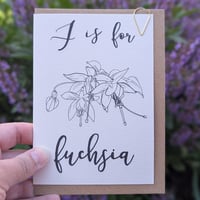 Image 3 of Paint your own greeting card - Fuchsia
